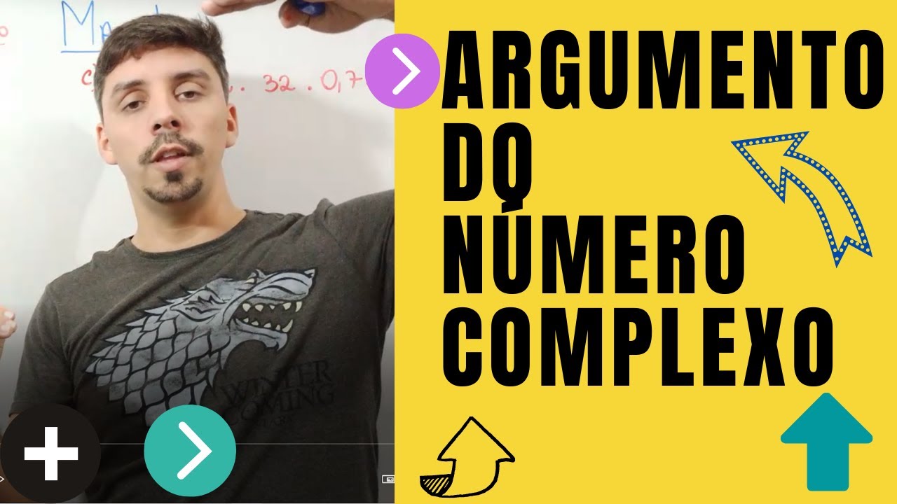 ARGUMENTO DO NÚMERO COMPLEXO -Como encontrar?