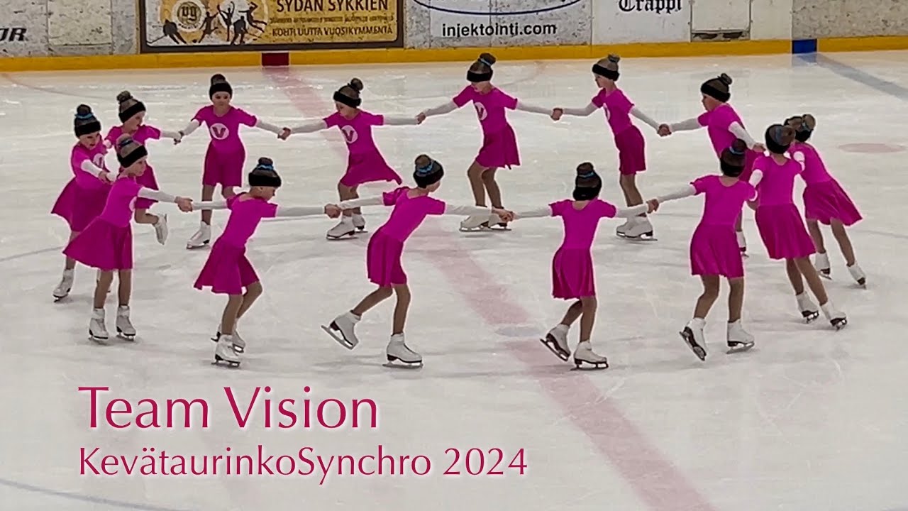 Team Vision - KevätaurinkoSynchro 2024 - Muodostelmaluistelu