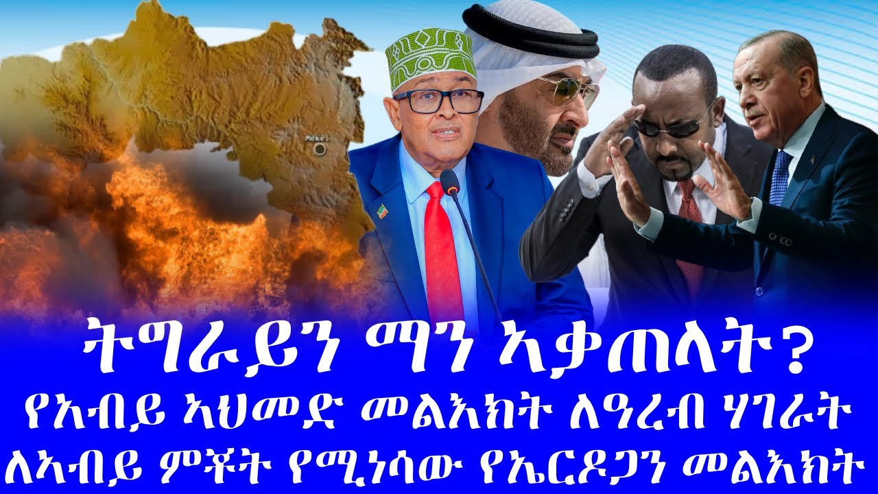 #ትግራይን ማን ኣቃጠላት?  #የአብይ ኣህመድ መልእክት ለዓረብ ሃገራት #ለኣብይ ምቾት የሚነሳው የኤርዶጋን መልእክት
