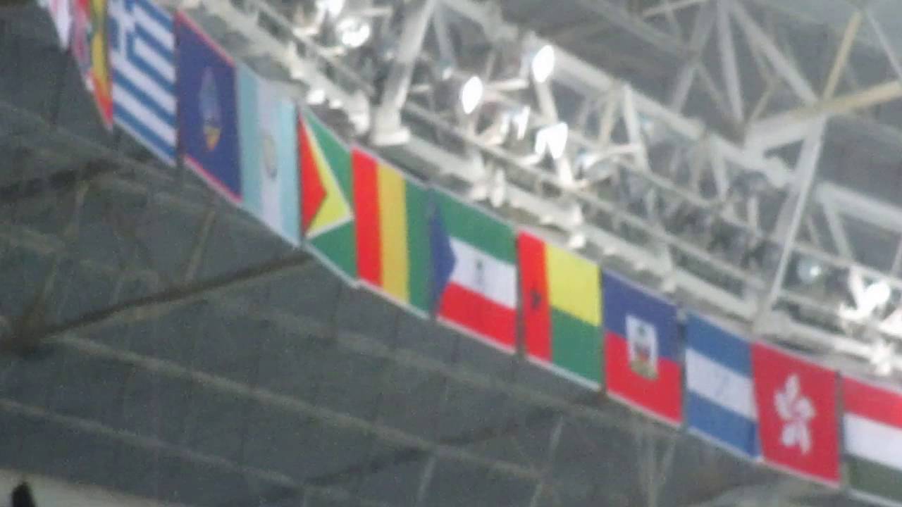 Bandeiras do Mundo Todo - Estádio Olímpico