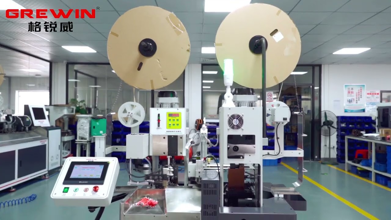 GVA02S  Fully Automatic Dual-Head TerminalCrimping Machine