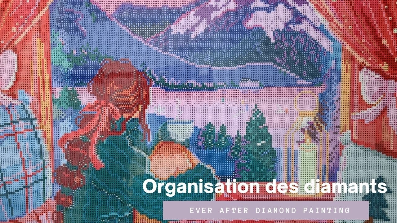 Organisation des diamants du dp Cozy Cabin Views de Brittany Keller (Ever After Diamond Painting)