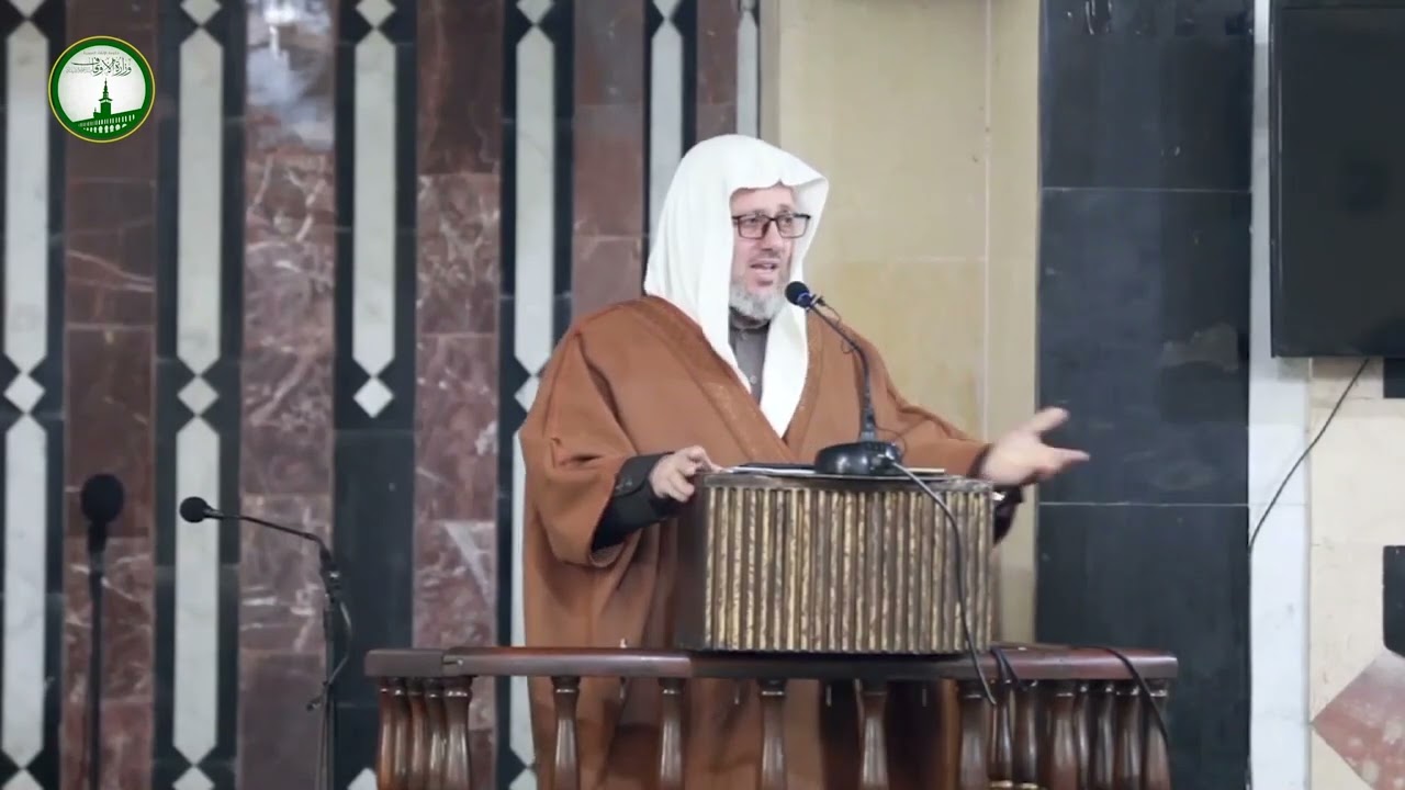 (لن تنالوا البر حتى تنفقوا مما تحبون)، خطبة الجمعة من مسجد شعيب في مدينة إدلب.