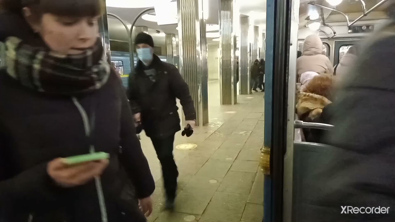 Киевское Метро Академгородок-Крещатик. (Немного Фактов,И т.д) на Ема-502