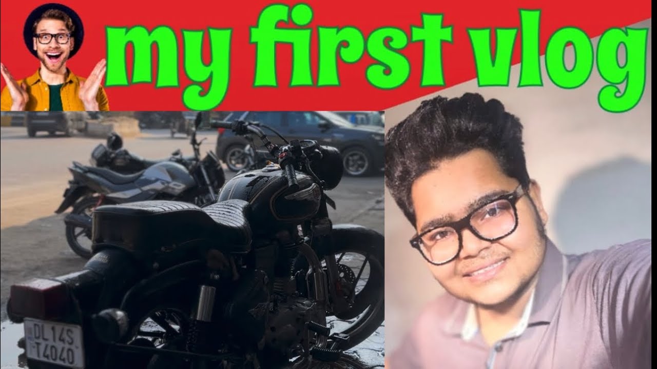My first vlog 😊 मैंरा पहला ब्लॉग      #motovlog #viral#firstmotovlog#tranding#royalenfield 