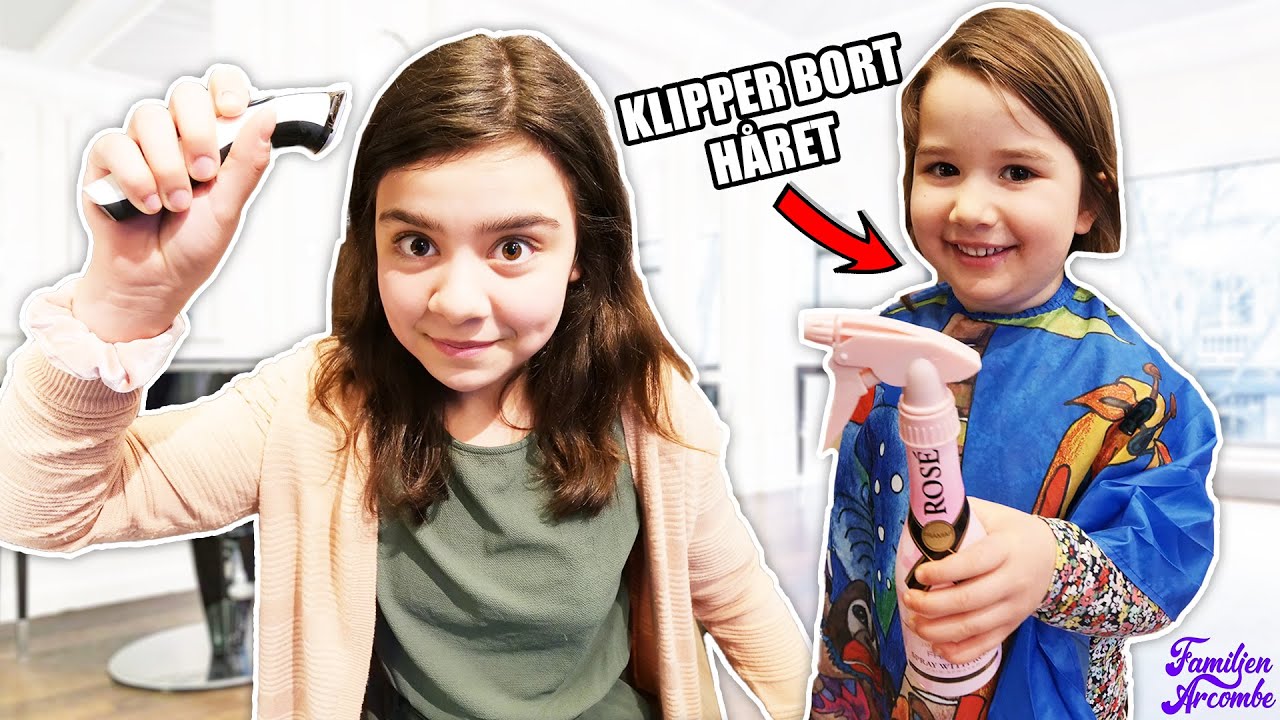 ELIZE 4år FÅR VÄLJA SIN EGEN FRISYR & KLIPPER AV HÅRET 😱  | VLOGG