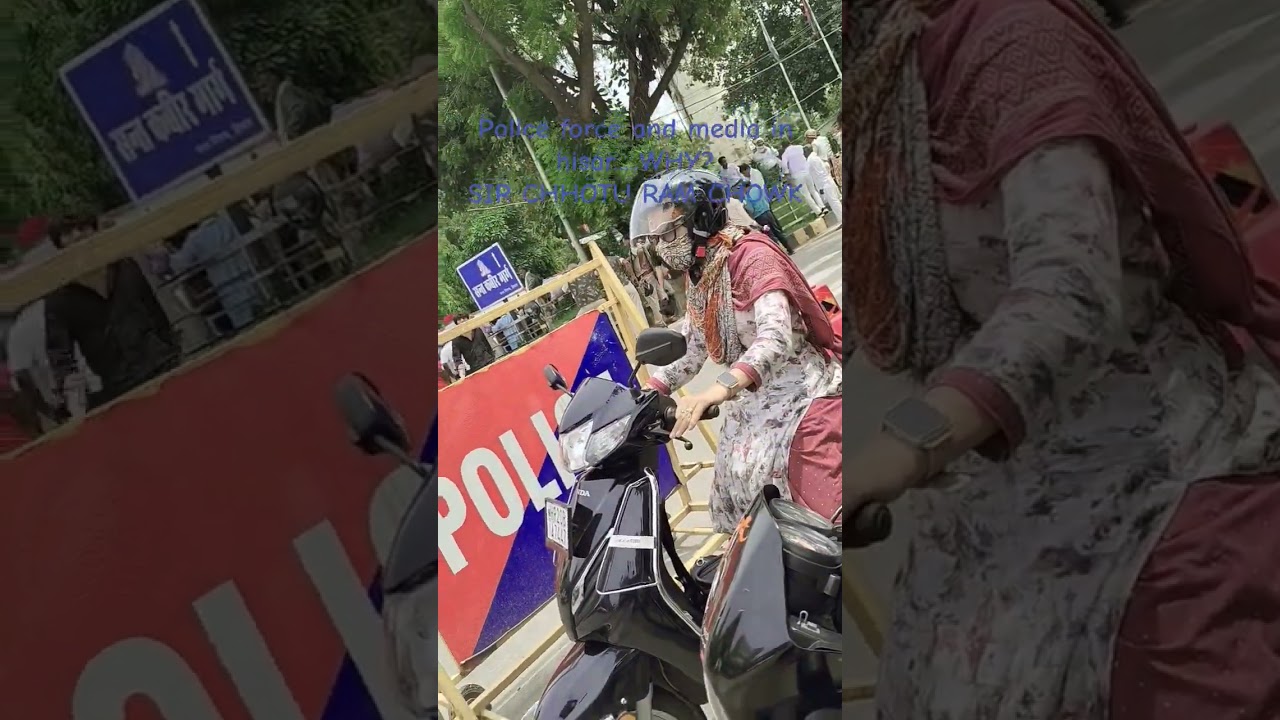 police force and media...why? pls tell in comment #mediaonelive #@krishticreation-jo7hi