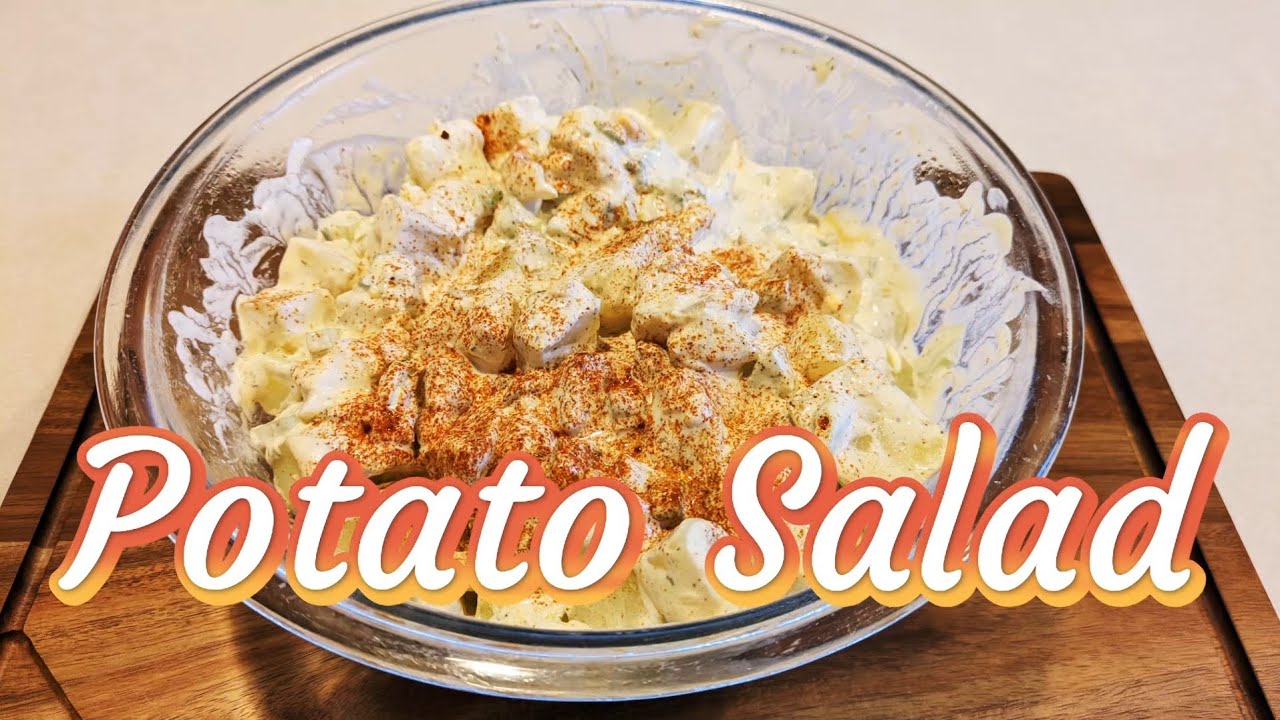 Easy Delicious Potato Salad with Greek Yogurt 