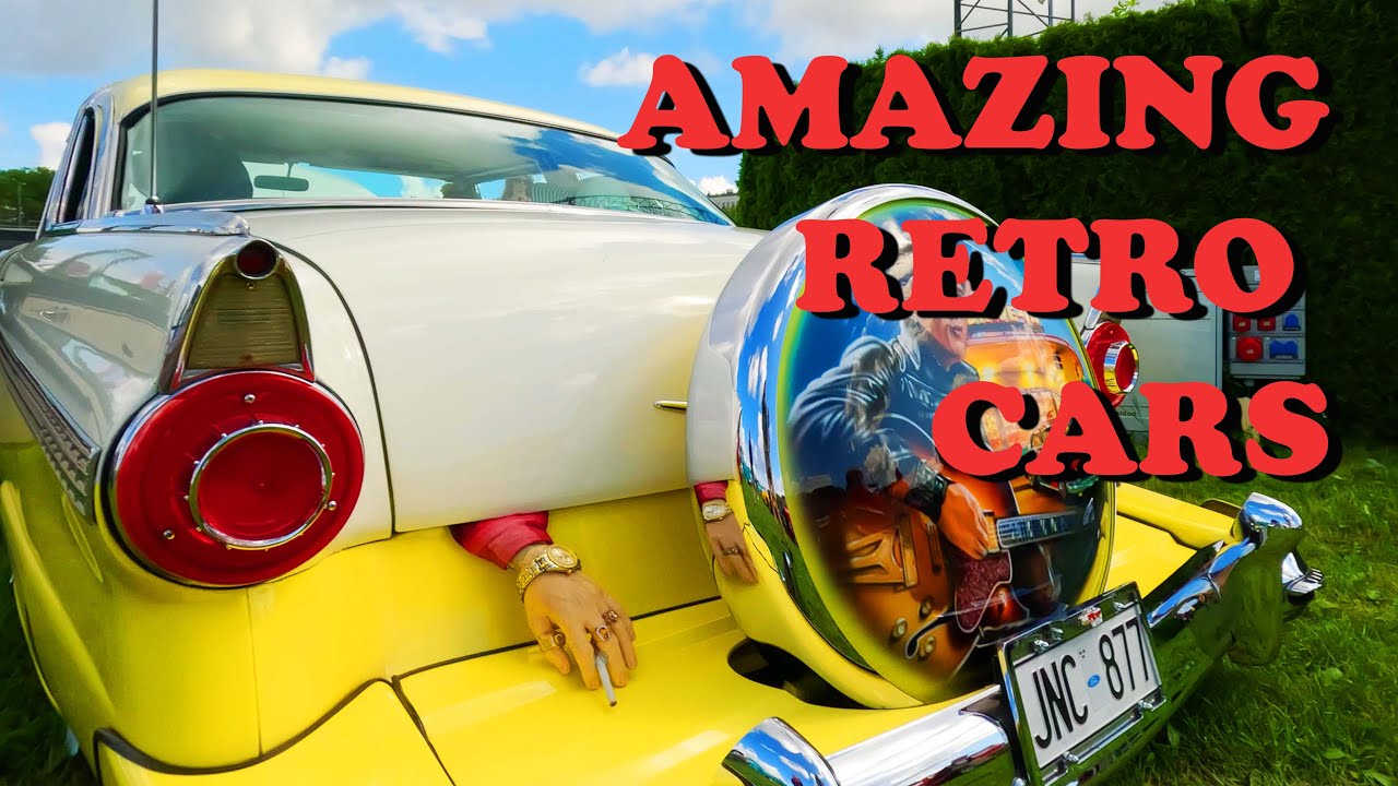 Incredible Retro Cars at Stockholm Classic Car Show 2025