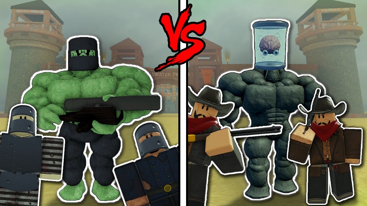 Dead Rails | Roblox | Goliath and His Knights vs Tesla and Outlaws