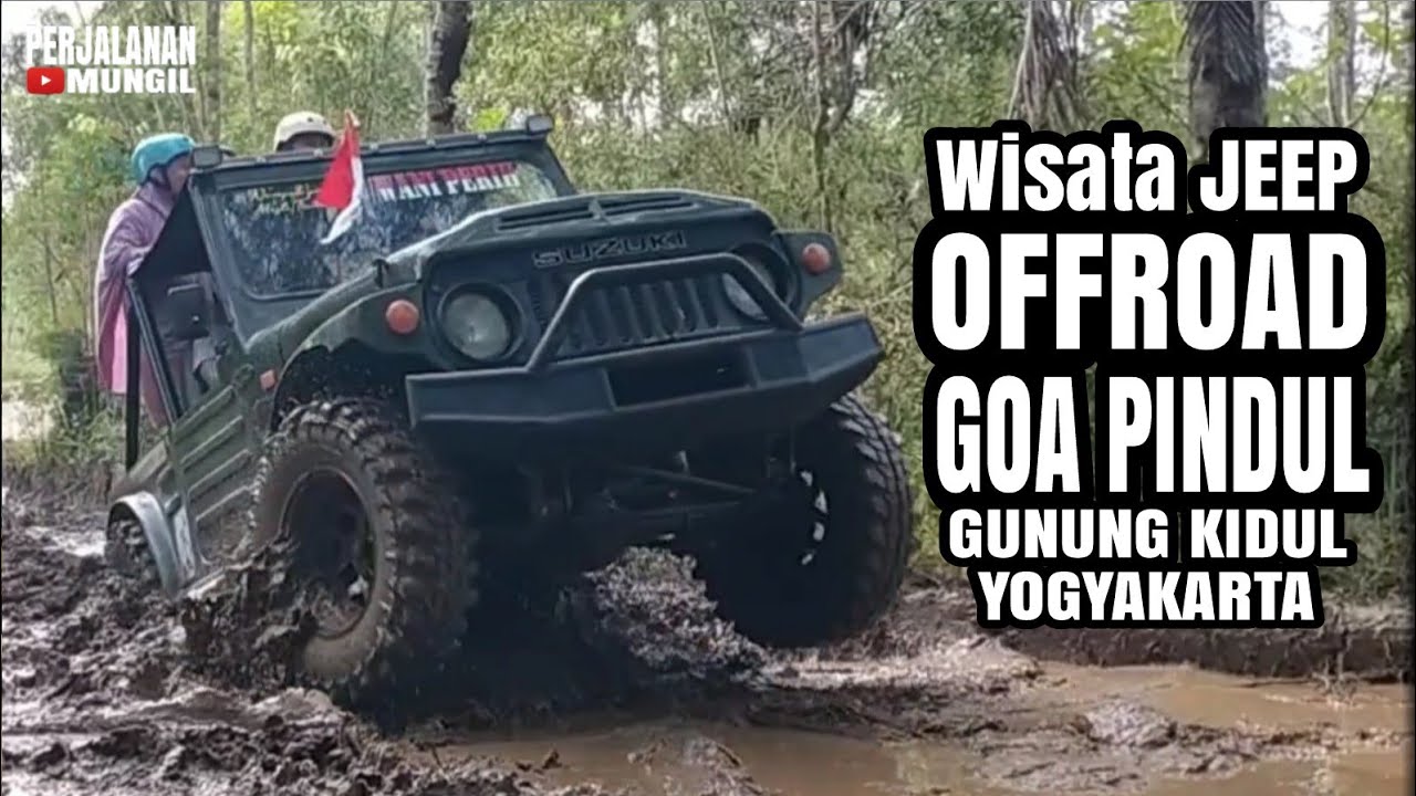 UJI ADRENALIN | Wisata JEEP OFFROAD GOA PINDUL  | GUNUNG KIDUL | YOGYAKARTA  (26 Agustus 2022)