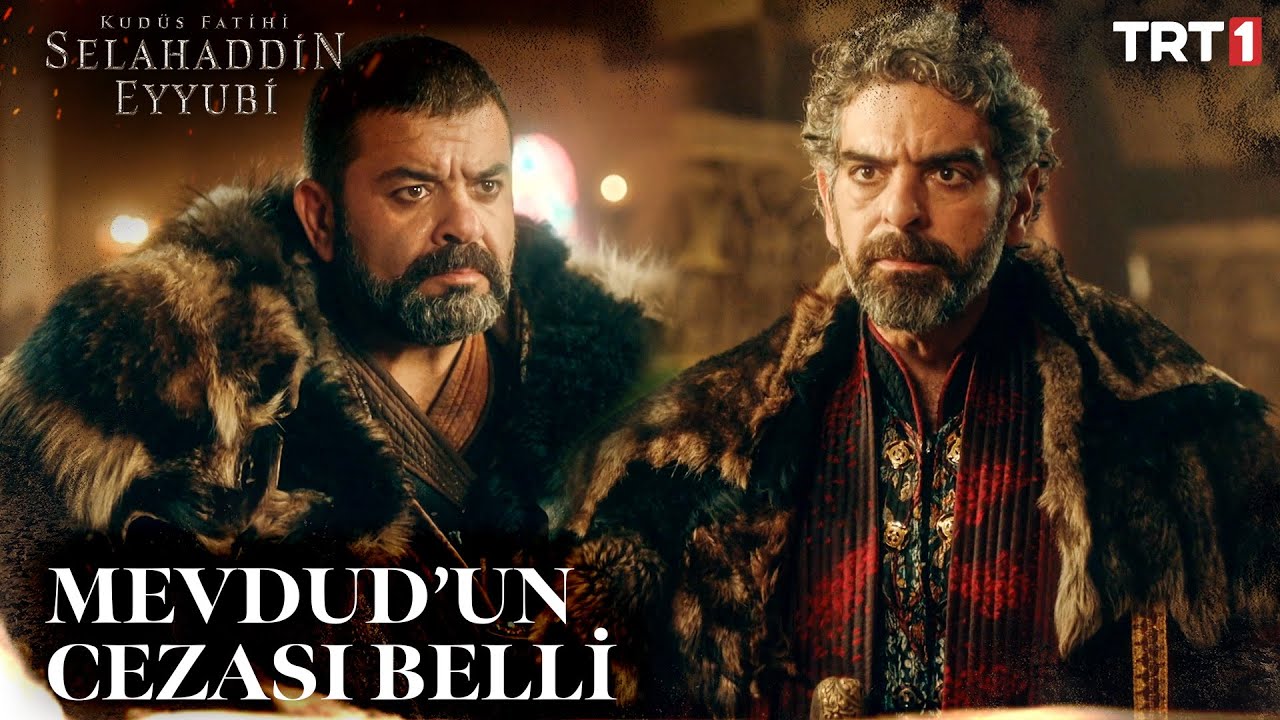 Mevdud Canını Kurtarmak İçin Kaçtı - Kudüs Fatihi Selahaddin Eyyubi 23. Bölüm @trt1