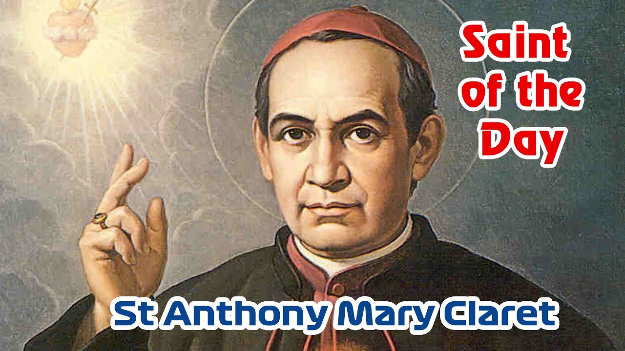 Saint of the Day | St Anthony Mary Claret | Presented by Fr. Jude Carrasco S.J. | Oct 24