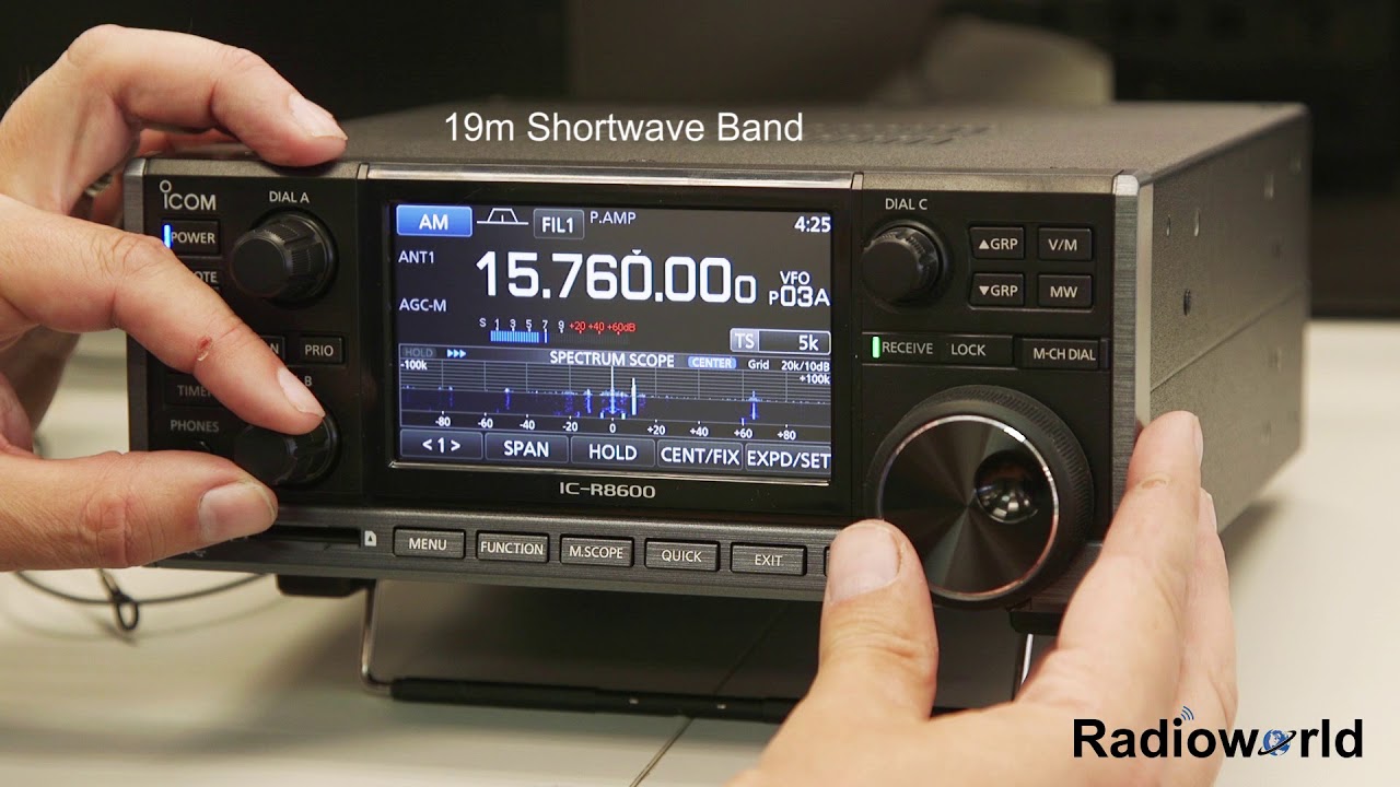 Icom R8600 Receiver Overview
