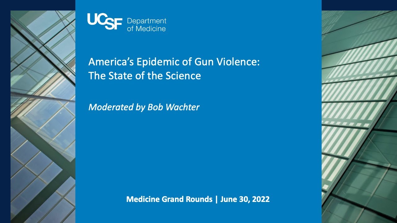 America&rsquo;s Epidemic of Gun Violence: The State of the Science