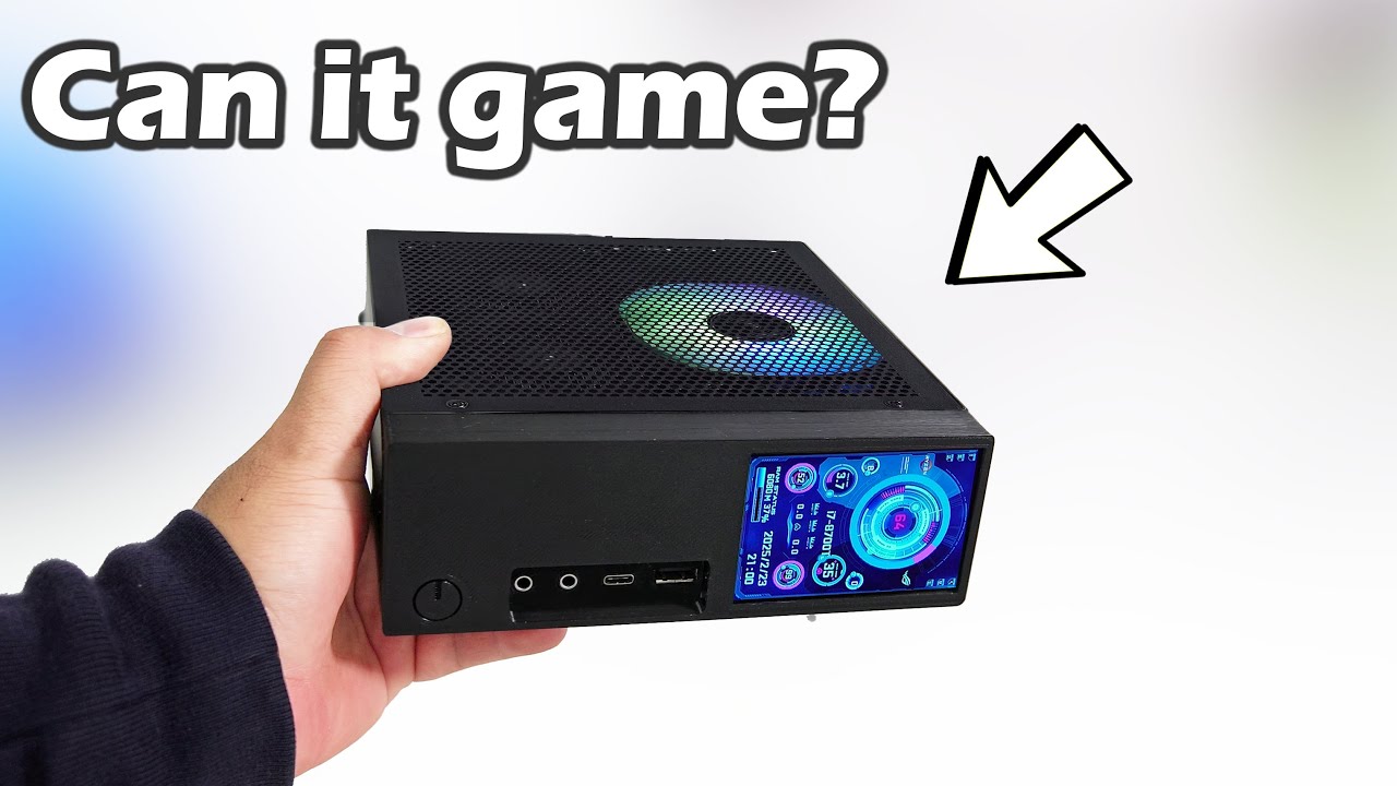 Custom 3D-Printed Case for M720q: Can it fit Any Dual-Slot LP GPU?