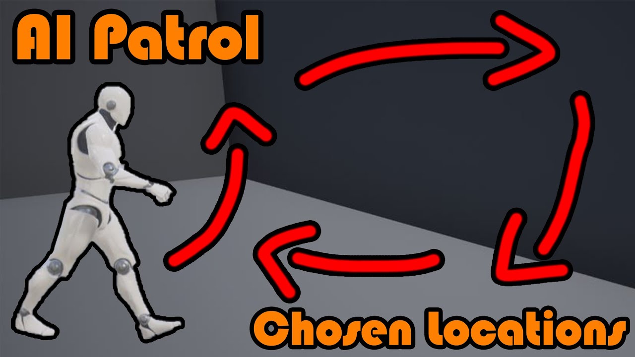 AI Patrol | Custom Locations - Unreal Engine 4 Tutorial