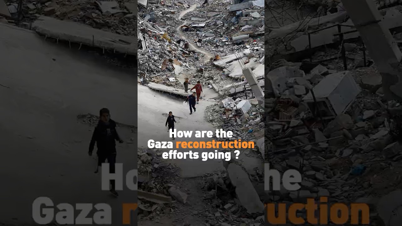 How are the Gaza reconstruction efforts going?