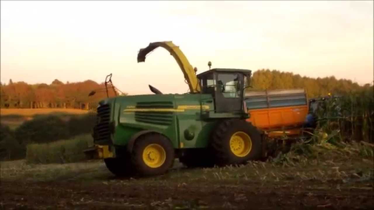 Ensilage de maïs 2014 chantier 1