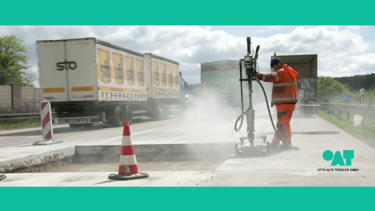 OAT Heben und Festlegen von Betonplatten DE