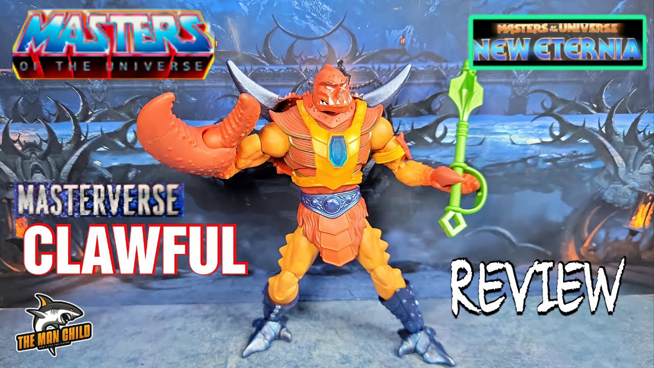 Masters of the Universe Masterverse New Eternia Clawful figure Review!