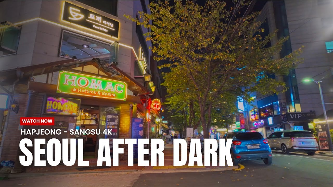 SEOUL AFTER DARK: Hapjeong & Sangsu Nightlife 🇰🇷 | Seoul's Coolest Pubs & Hidden Alleys | 4k