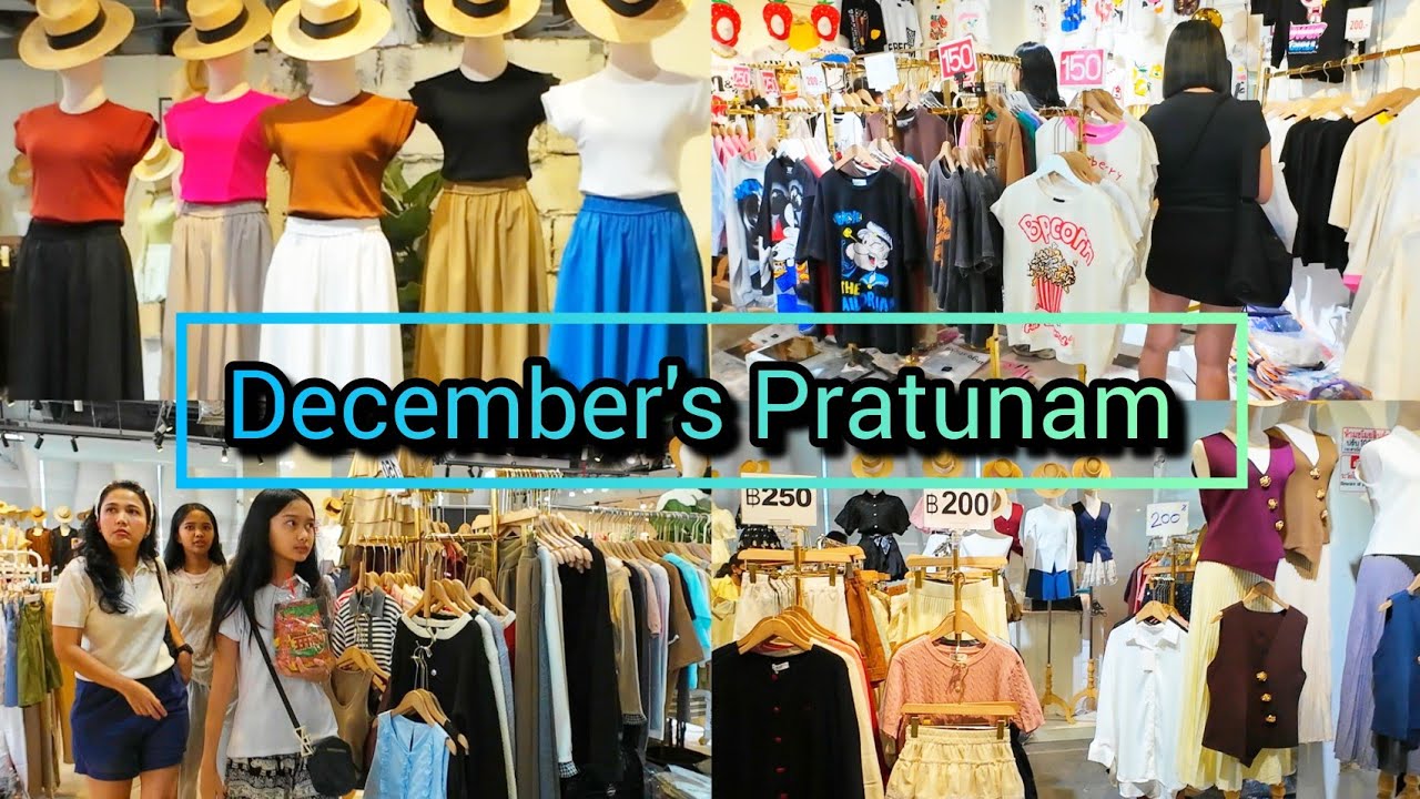 December's Clothing​ Store Grand Diamond Pratunam ตึกไลฟ์ส​ดเสื้อผ้าหลักร้อย​ Update​​ 1/12/25