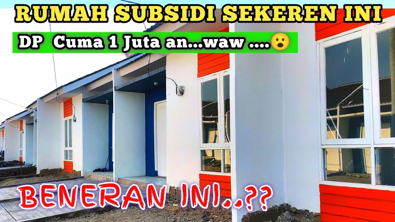 HEBOH...RUMAH SUBSIDI DP NYA BIKIN MELONGO‼️PERUMAHAN RAJEG BERSINAR PERUMAHAN PALING MURAH