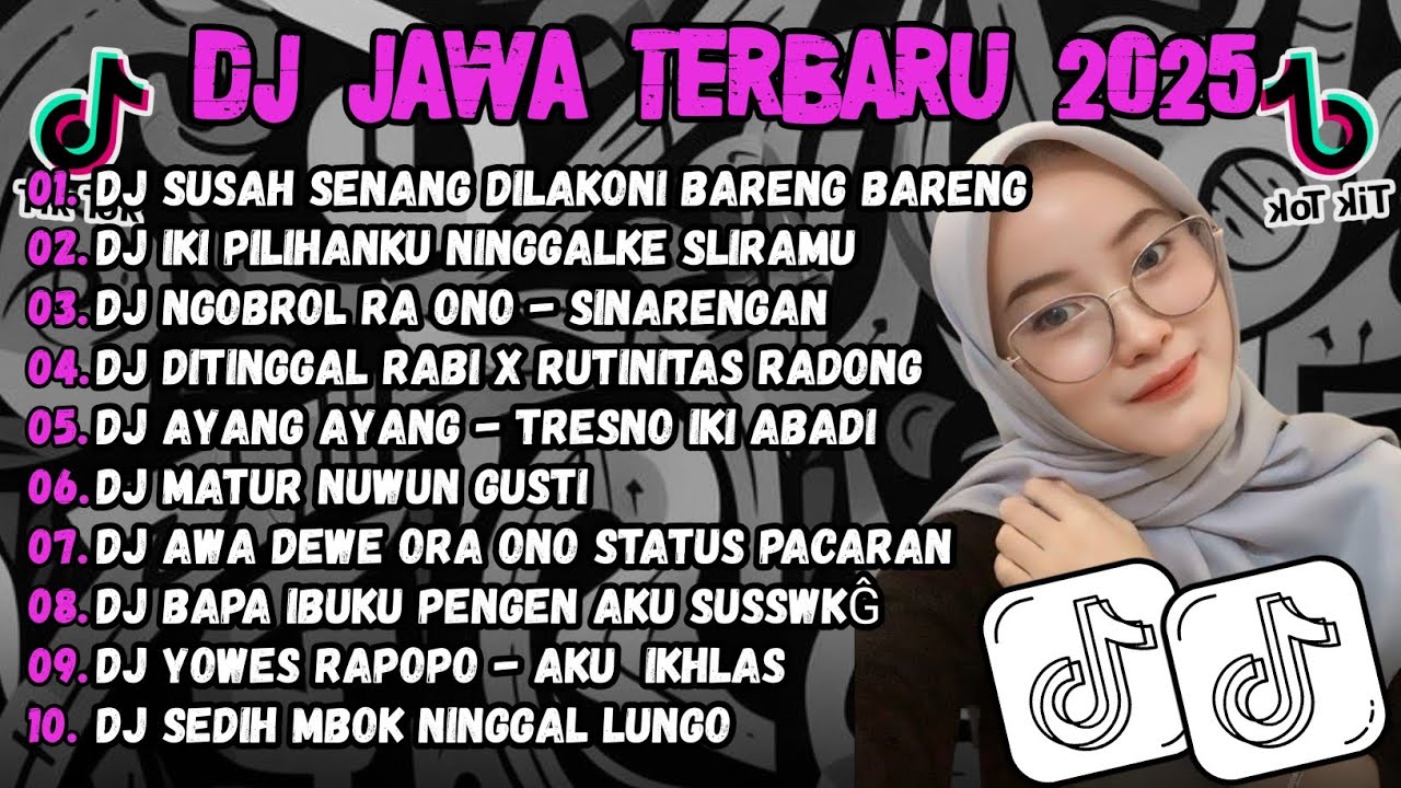 DJ JAWA TERBARU 2025 || DJ KABAGYAN - SUSAH SENANG DILAKONI BARENG BARENG || DJ JAWA FULL ALBUM 2025