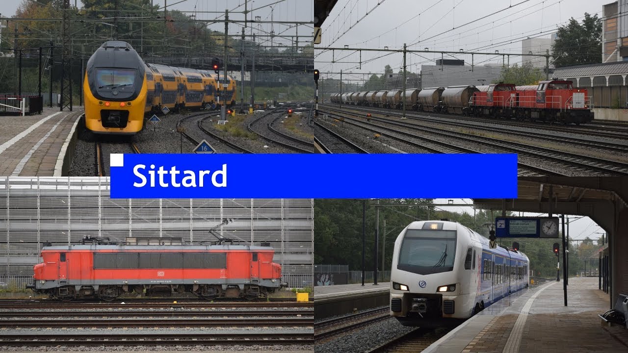 Treinen op station Sittard // 30 september 2017