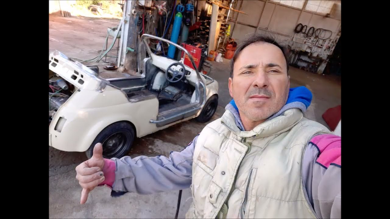 trasformazione fiat 500  in spiaggina tuning