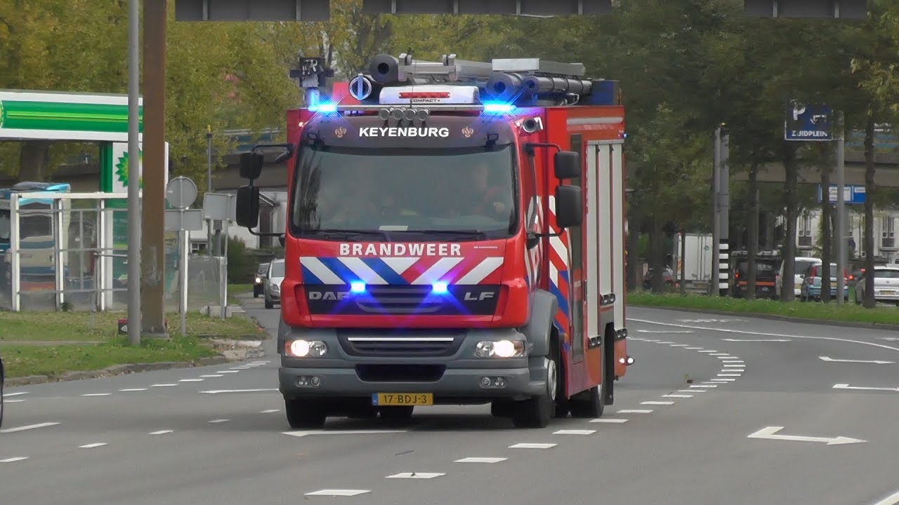 [BULLHORN!] Vrijwillige Brandweer Rotterdam SK33 met spoed onderweg naar een melding! #868