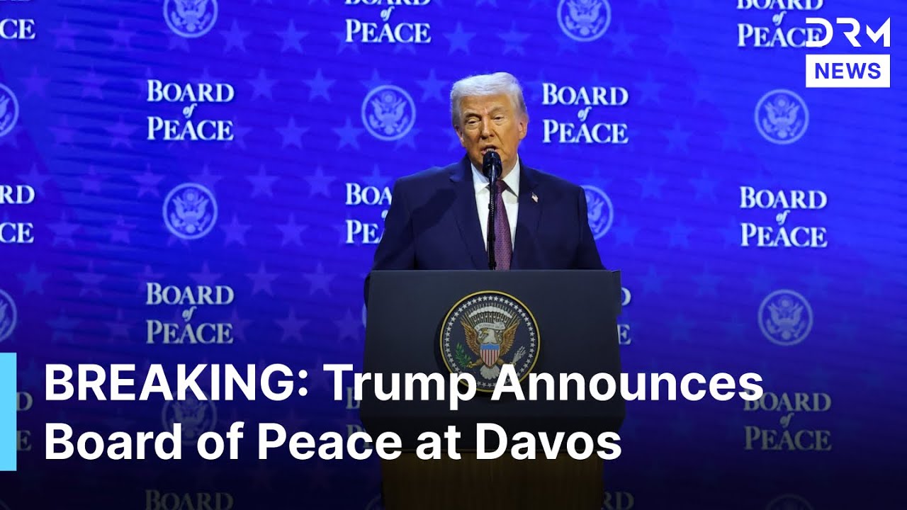 BREAKING: Trump Launches Board of Peace at WEF, Claims Global Conflicts Are Being Resolved | AC1B