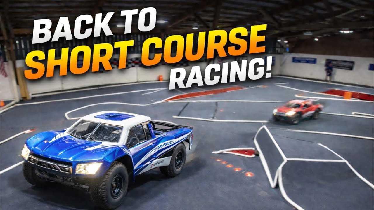 WE ARE BACK in Short Course! It’s been way too long! Club Race 13.5 Short Course Truck race.