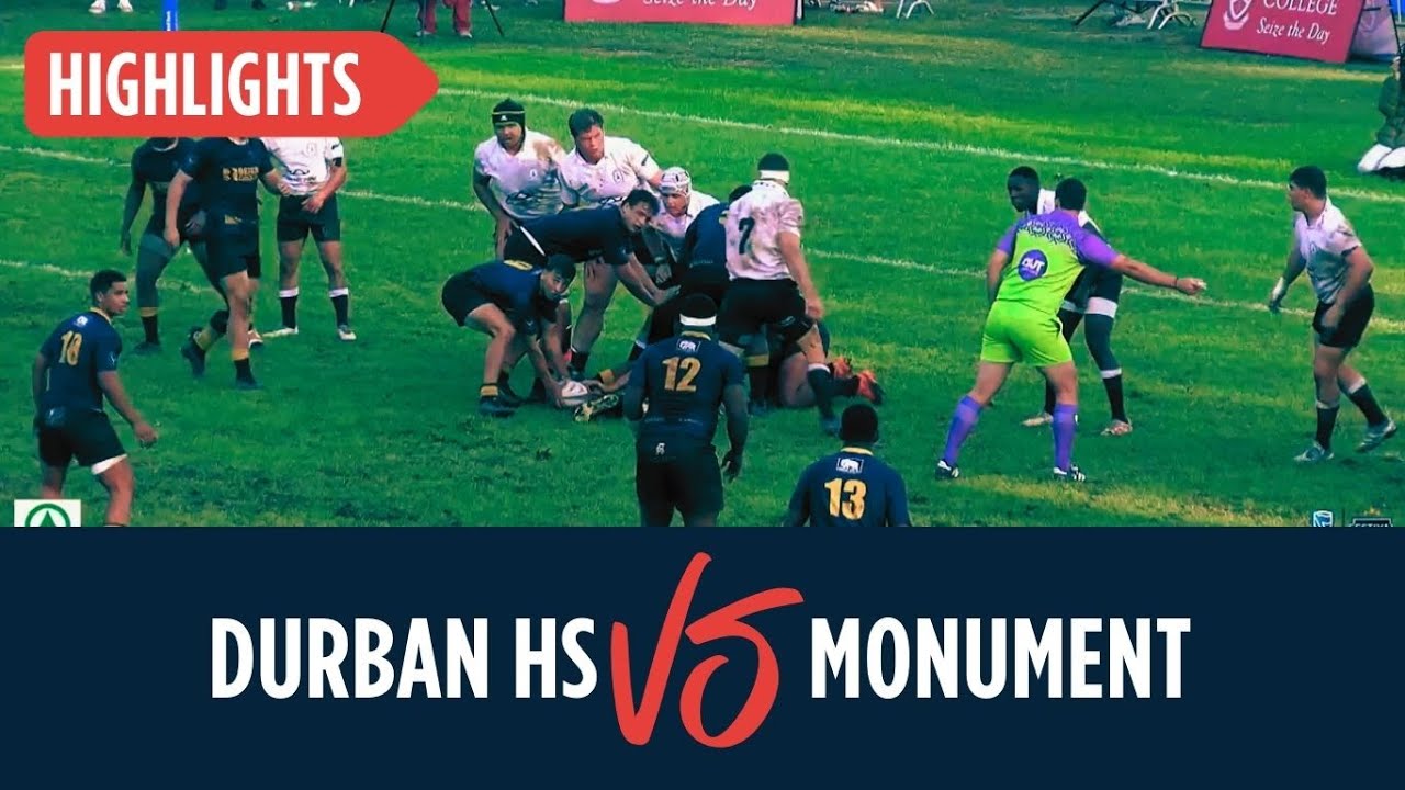 Rugby - Durban High School vs Hoërskool Monument - Kearsney Easter Rugby Festival - 19 April 2025