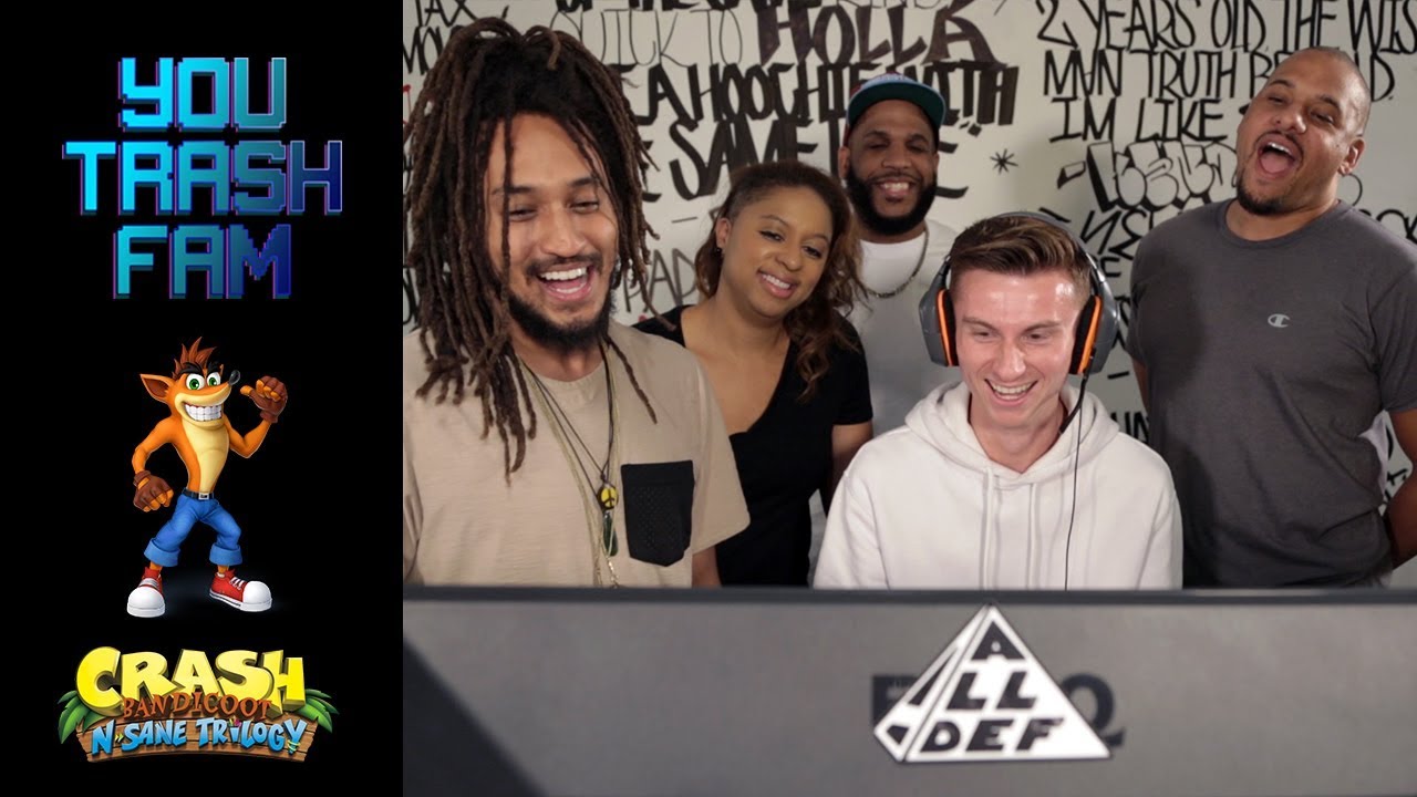 The SquADD Plays Crash Bandicoot N. Sane Trilogy | You Trash Fam | All Def Gaming
