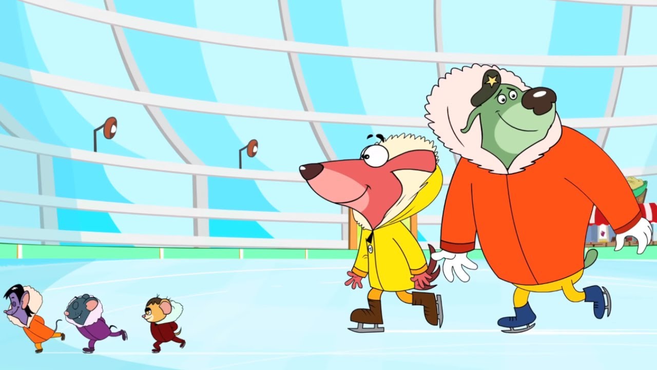 Rat A Tat - Fun at Ice Rink - Funny Animated Cartoon Shows For Kids Chotoonz TV
