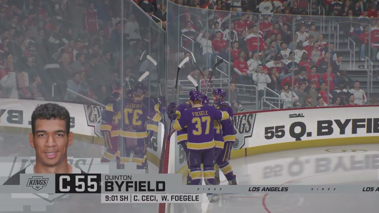 NHL 26 los angels kings vs Washington capitals 