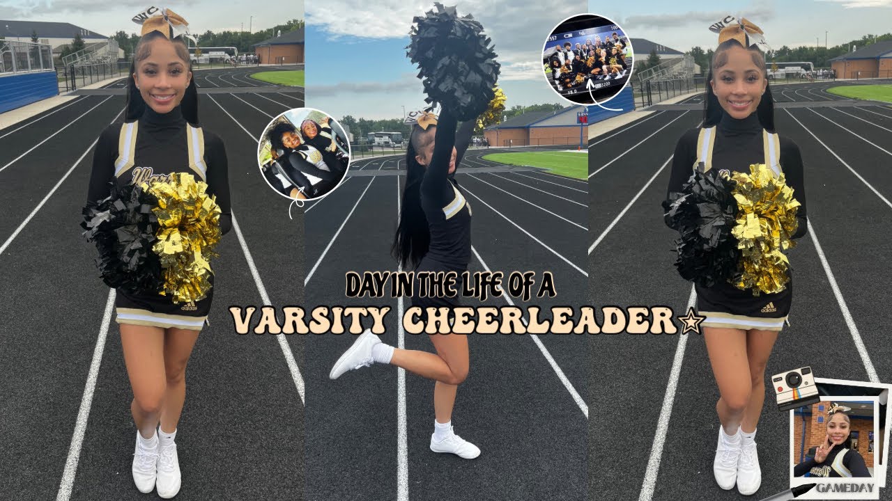 VLOG: day in the life of a varsity cheerleader ✰ | game day, roadtrip, & more!