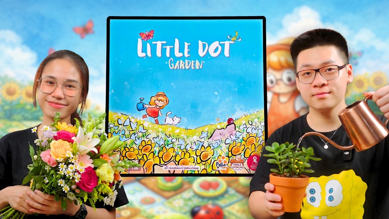 สอนและเล่น | 🌼 Little Dot Garden บริหารเต่าทองแล้วมาวางดอกไม้กัน 🐞