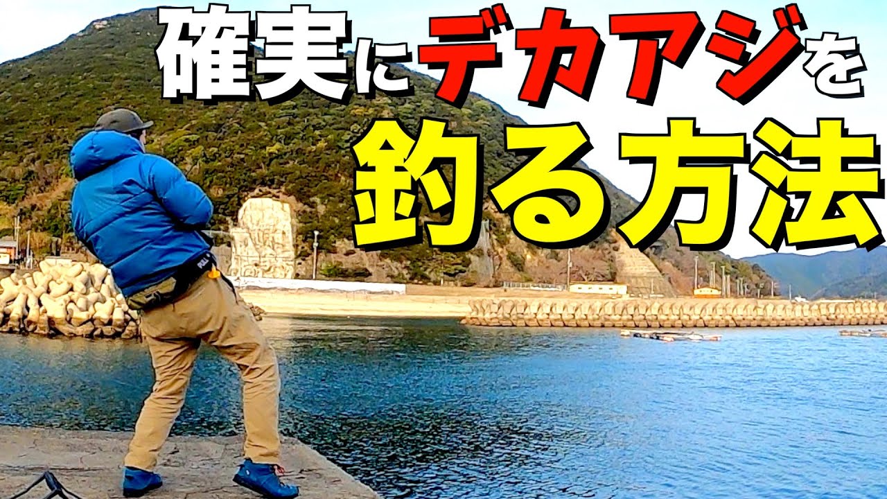 新記録デカアジが釣れた仕掛けや方法です参考にどうぞ