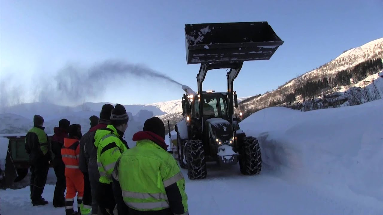 Snøfresdemo i Myrkdalen
