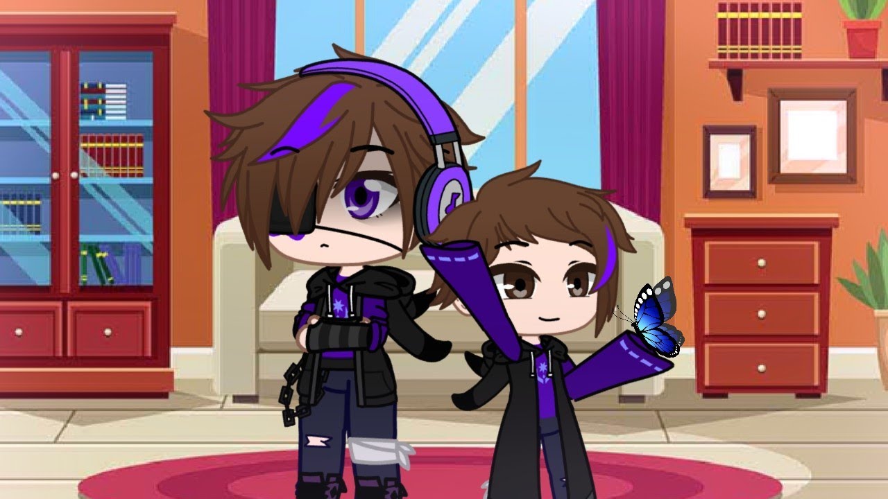 {Mike Afton virando um bebê por 24 horas} | FNAF | Gacha Club +Meme