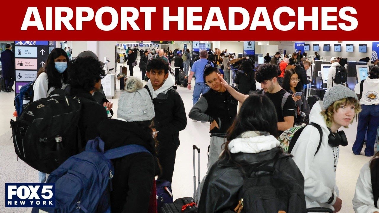 Newark airport ground stop due to 'volume' lifted