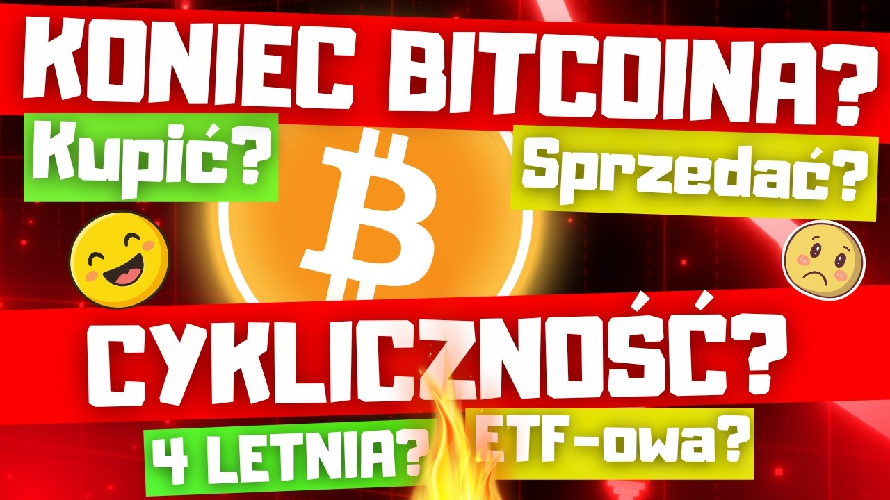 💔KONIEC BTC?! 😳CYKL 4 LETNI CZY... nowy?! [⭕️Analiza Cykli]