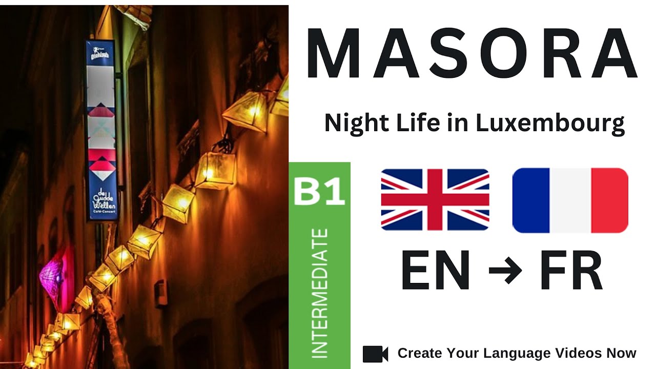 Night Life in Luxembourg (Lux City): Real Social Phrases & Dialogue