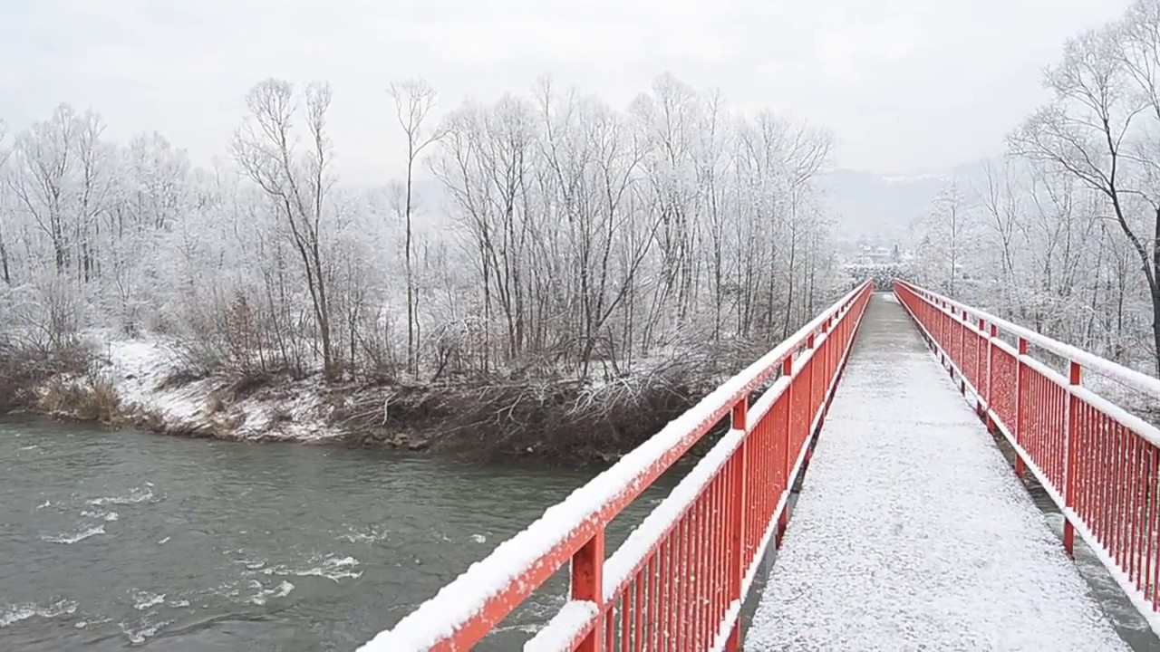 Maków Podhalański zima