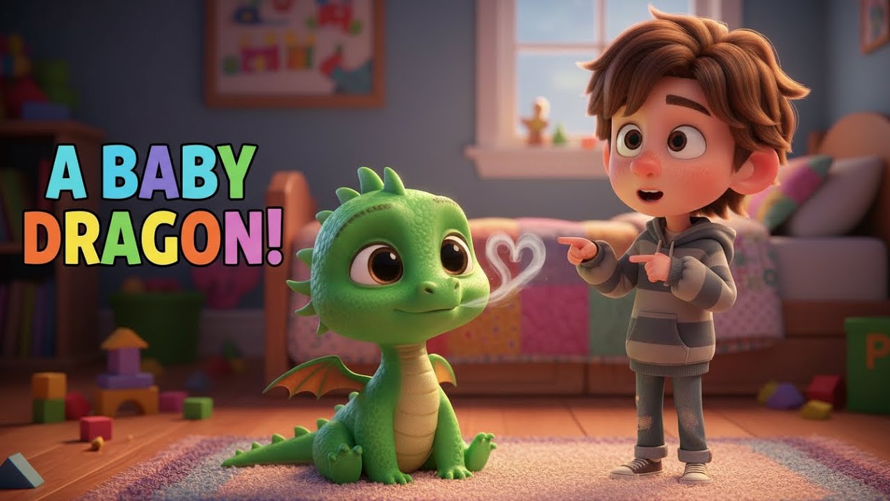 The Ember Friend 🐉🔥 | Cute Baby Dragon Story for Kids | Toon Tales Planet
