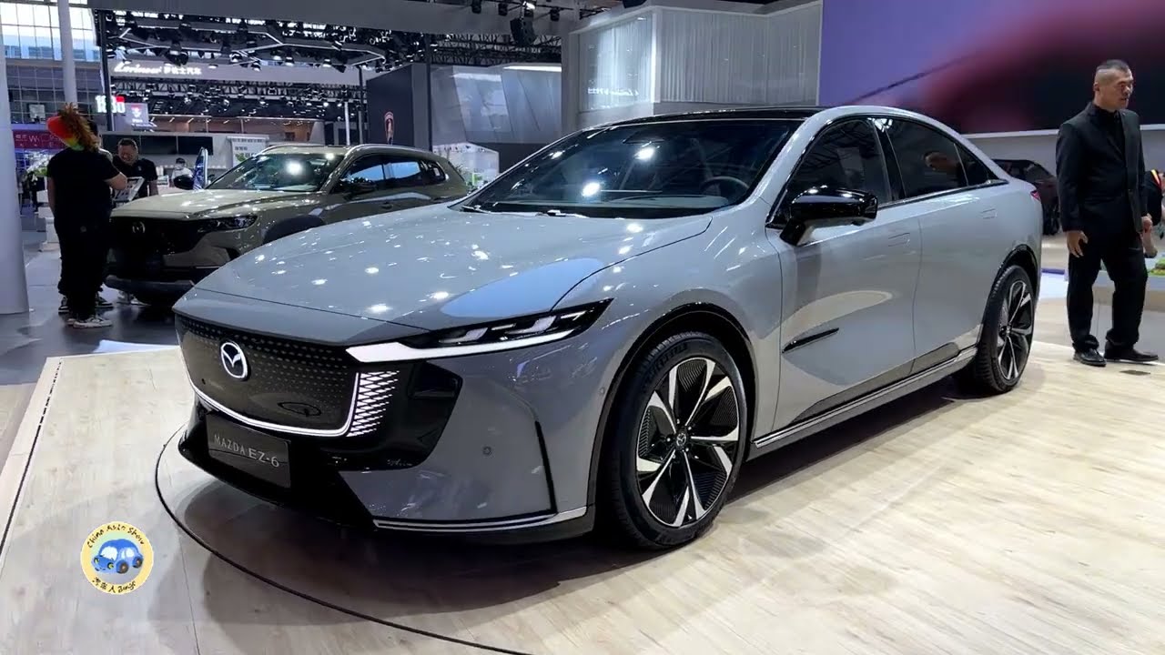 The New 2025 Mazda EZ-6 EV Walkaround—2024 Beijing Motor Show