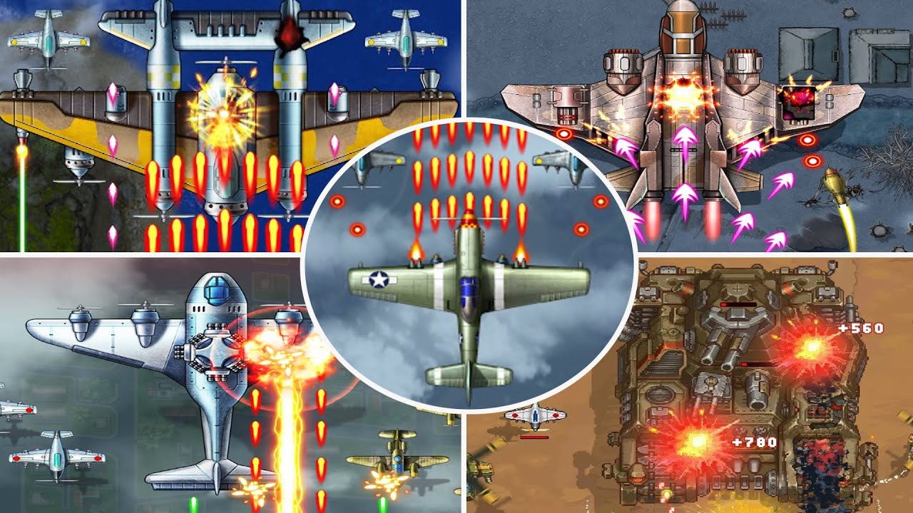 1941: Air Attack all bosses